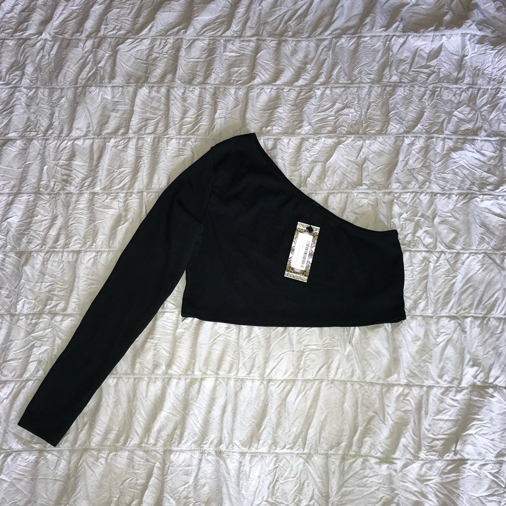 Black Crop Top